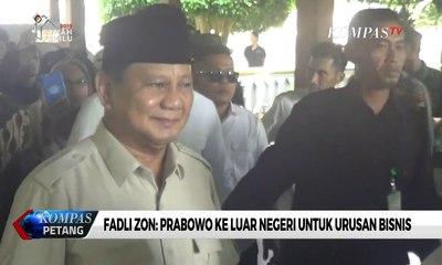 Beda Tanggapan Fadli Zon dan Sandiaga Soal Tujuan Prabowo ke Luar Negeri