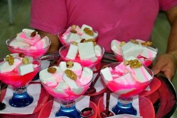 Hatay'da havaların ısınmasıyla haytalı tatlısı yoğun ilgi görüyor