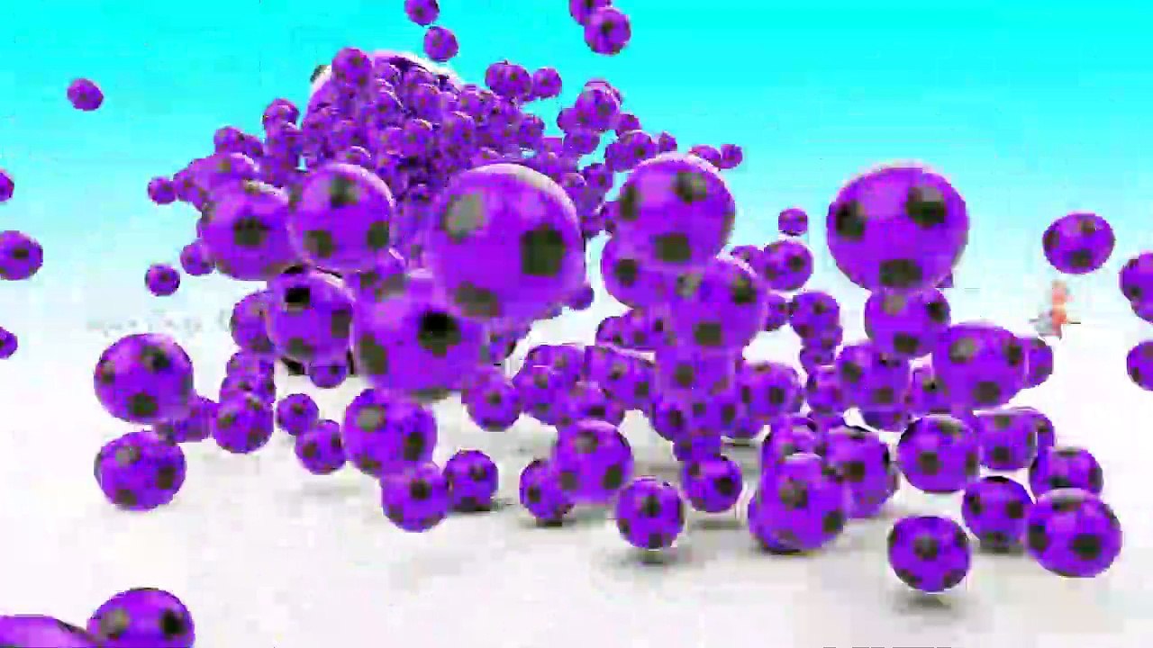 Learn Colors for Children with Baby Slider Amusement Park Balls 3D Kids Fun Play Toddler Educational