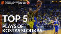 Top 5 Plays, Kostas Sloukas, All-EuroLeague First Team
