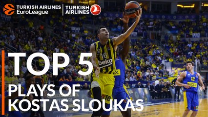 Top 5 Plays, Kostas Sloukas, All-EuroLeague First Team
