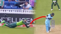 World Cup 2019 ENG vs SA: Faf du plesis takes a blinder to dismiss Moeen Ali | वनइंडिया हिंदी