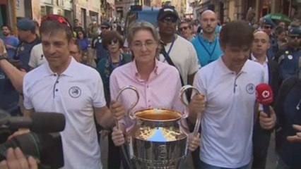 La copa de la Champions cambia la Plaza Mayor por la Puerta del Sol