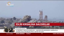 İdlib kırsalına saldırdılar