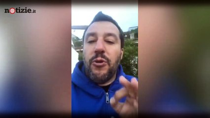 Salvini "Bacioni a Saviano. Stiamo rivedendo i criteri per l'assegnazione delle scorte" | Notizie.it