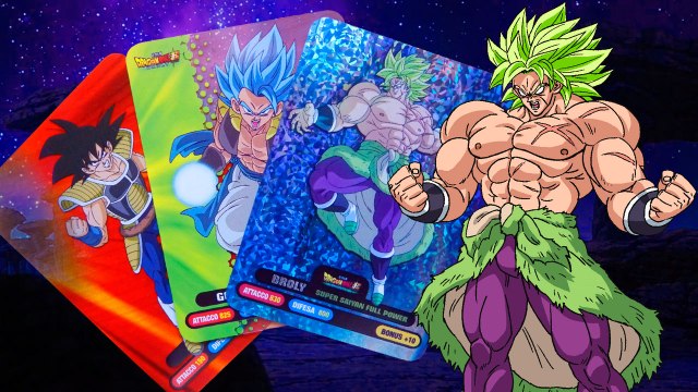 Dragon Ball Super Broly - Las lamincards de la película