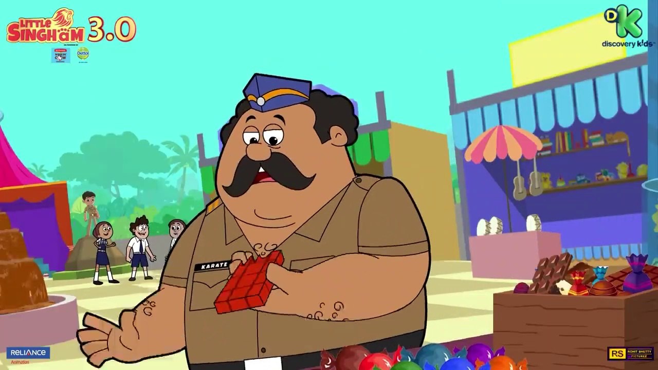 Hawaldaar Karate Funny Moments Part 6  Little Singham  Discovery Kids  Kids Cartoon