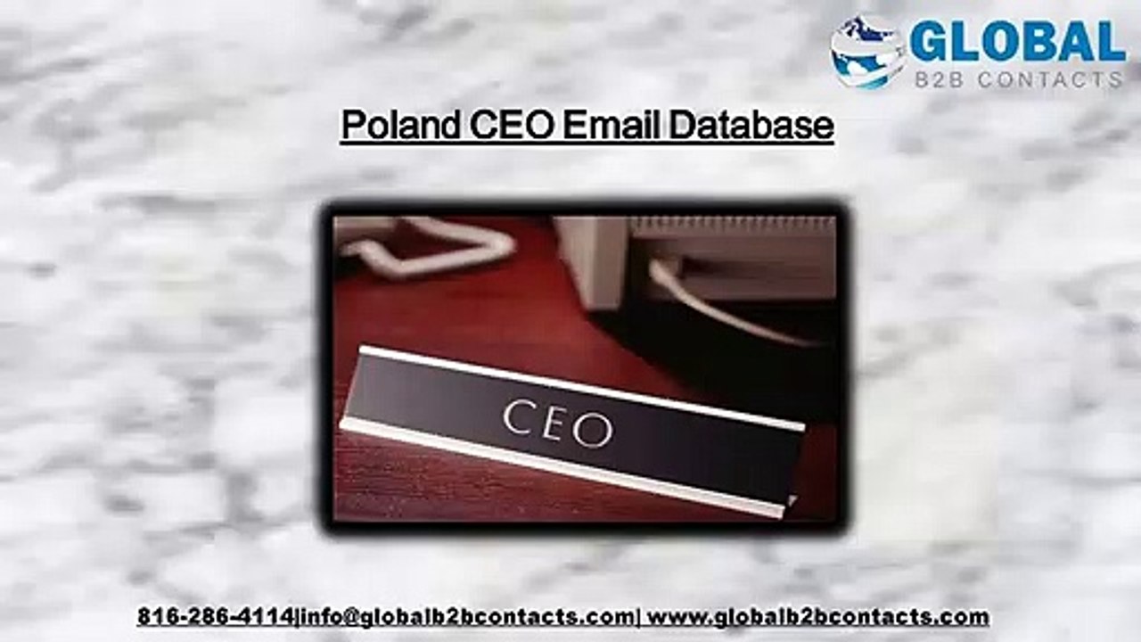 Poland CEO Email Database