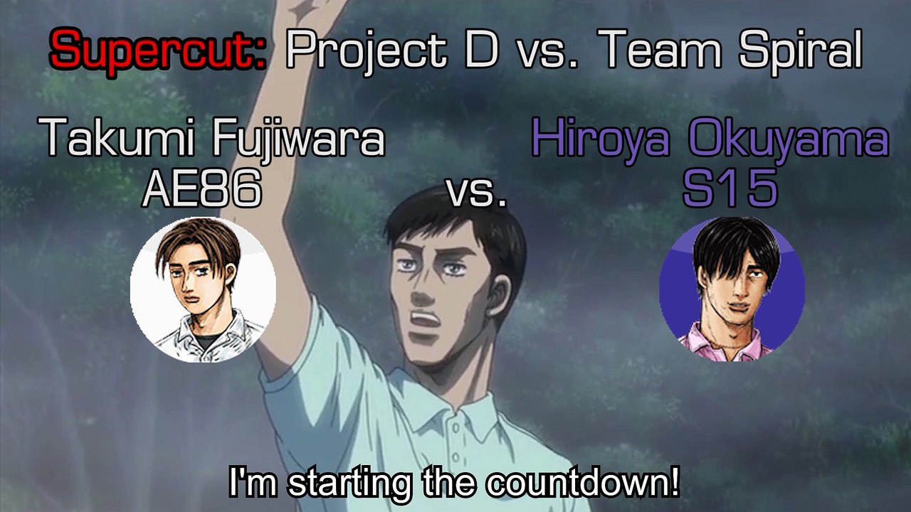 YuNomama　イニシャル5点　B N Q & ？ Initial D: Fifth Stage - AE86 vs. S15 [SUPERCUT] - video