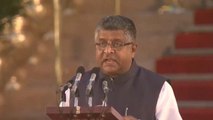 Modi Sarkar 2.0: BJP Leader Ravi Shankar Prasad ने ली Oath, देखें पूरा Video | वनइंडिया हिंदी