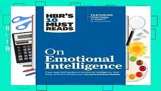 Review  On Emotional Intelligence (HBR's 10 Must Reads) - Harvard Business Review