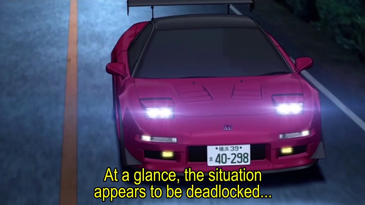 Initial D: Fifth Stage - FD3S vs. NSX [SUPERCUT]