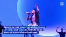 Ariana Grande Cancels Tour Dates After Allergic Reaction to Tomatoes