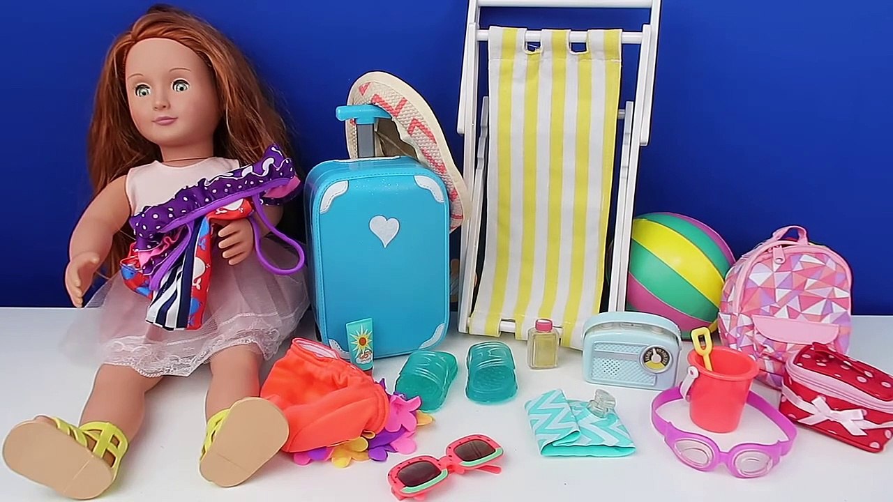 Oyuncak Bebekler Tatil Hazirligi Bavul Hazirlama Mayo Secimi Bidunya Oyuncak Dailymotion Video