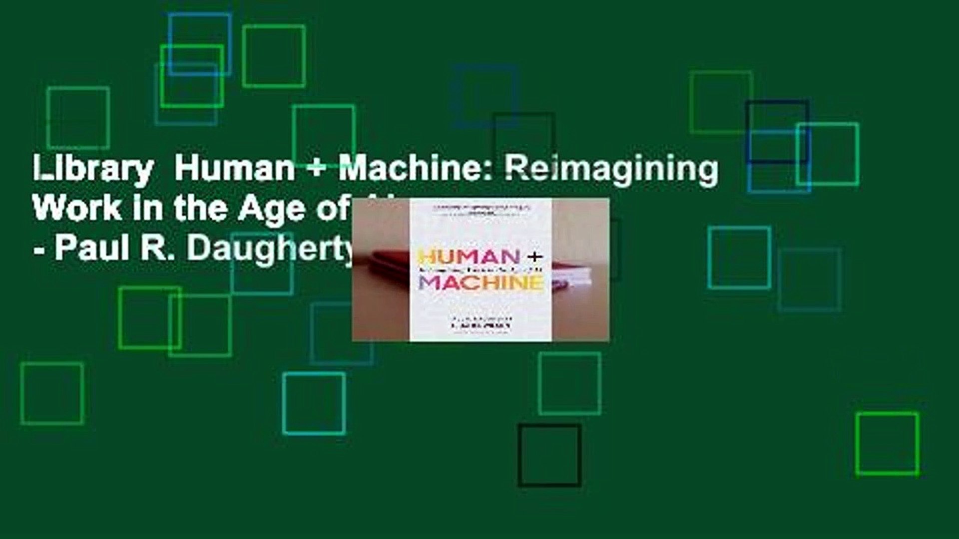 Human reamagining work in the age of ai machine 