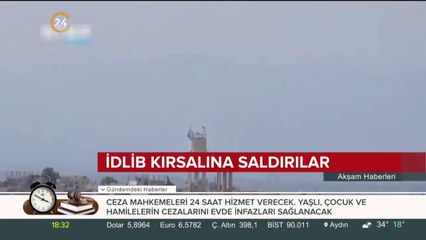 İdlib kırsalına saldırılar devam ediyor