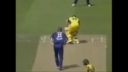 Angry Bowlers  throwing ball on batsman