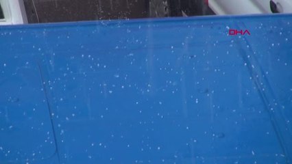 Sivas'ta sağanak ve dolu hayatı felç etti