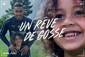 5-year-old Rayan meets his hero, Dimitri Payet