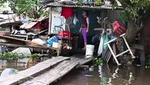 Ribereños se niegan a dejar sus viviendas pese a inundaciones en Paraguay