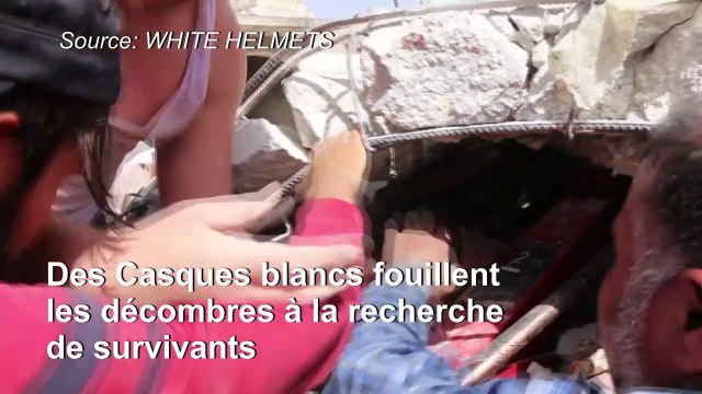 Frappes du régime sur Maaret al-Noomane dans la province d'Idleb