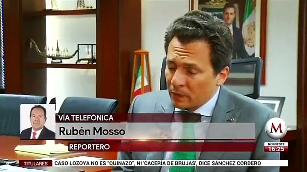 Interpol emite Ficha Roja contra Emilio Lozoya