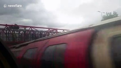 Man removed from bridge over London's Central Line