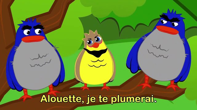 Alouette, gentille alouette - comptines et chansons classiques avec les