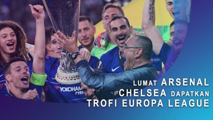 Lumat Arsenal, Chelsea Dapatkan Trofi Europa League