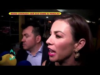 Ingrid Coronado agradece con mensaje a Fernando del Solar | De Primera Mano