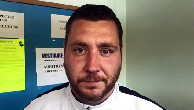 Coupe du Rhône (1/2 finale) – Sébastien DODILLE réagit après la qualification du FC LYON contre le FC FC VAL LYONNAIS