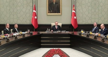 MGK toplantısı sona erdi: Pençe harekatı kapsamlı bir şekilde ele alındı