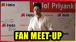 Priyank Sharma at meet and greet with his Fans