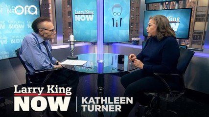 Kathleen Turner says she is "hopeful" about the future of politics