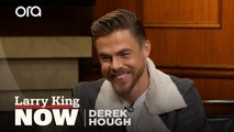 Derek Hough describes embarrassing moment while dancing with Jennifer Lopez