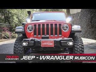 Jeep Wrangler Rubicon a prueba - CarManía (2019) Moparizado