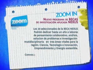 ZOOM IN   Nuevo programa de BECAS de investigación NEXUS
