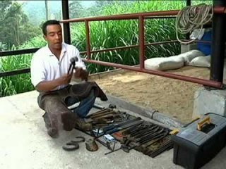 aprender haciendo herraduras