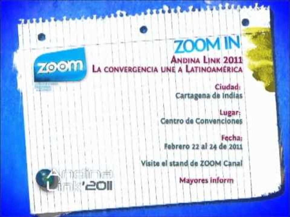 ZOOM IN   ANDINA LINK