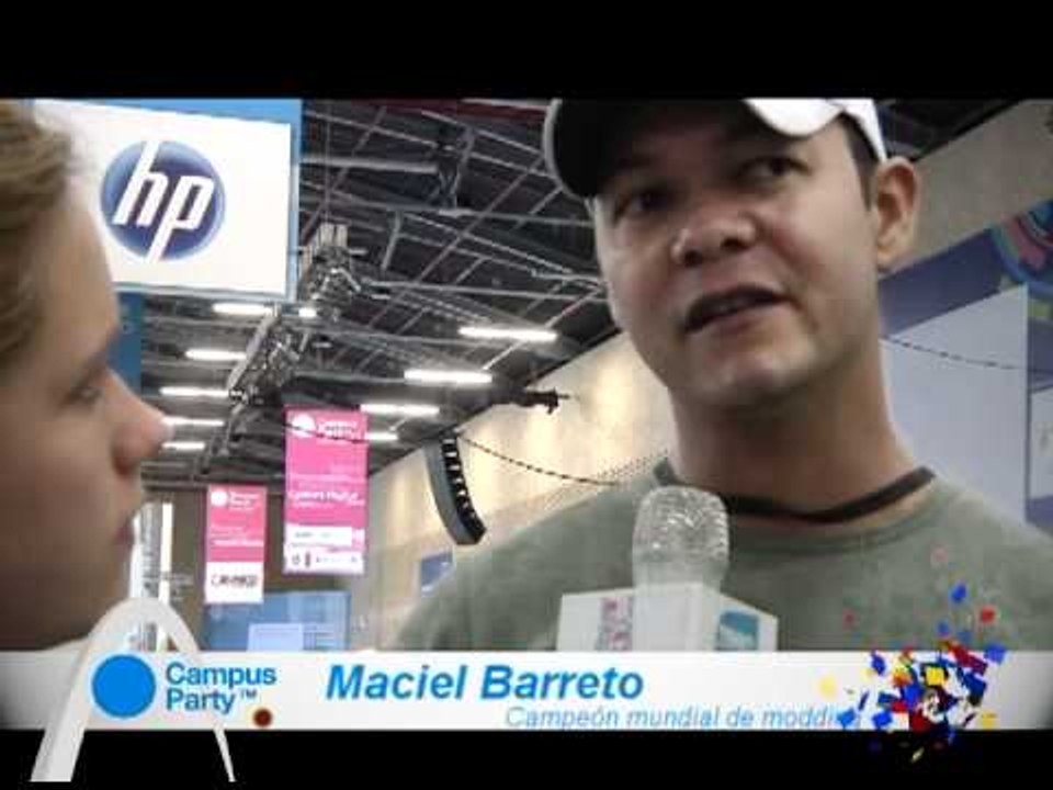 Campus Party 2012 - Campeón Mundial de Modding