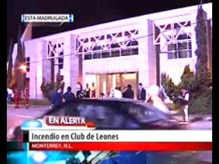 Incendio en Club de Leones interrumpe evento de clausura