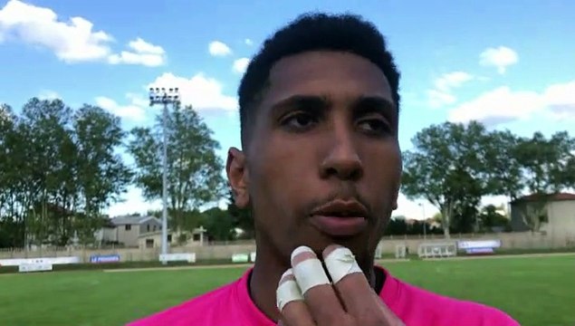 Coupe du Rhône (1/2 finale) – Sofiane LEGRIBI réagit après la qualification du FC VAULX B contre MDA FOOT B