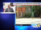 Rueda de prensa de balacera en Juárez NL