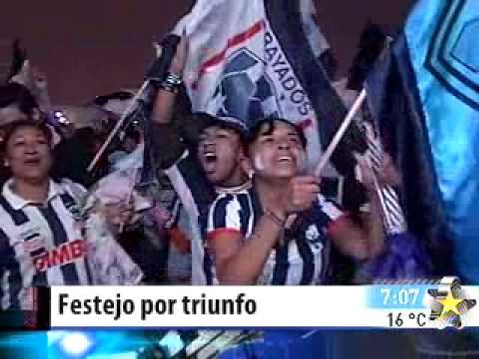 Festejo por triunfo