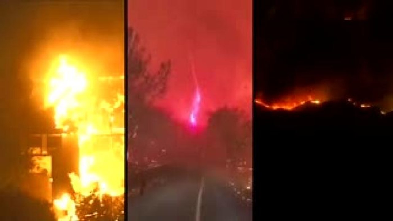 Internacional | Imágenes: incendios de California dejan a miles de evacuados