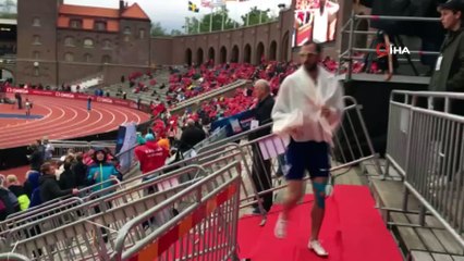 200 metrede Ramil Guliyev ikinci oldu