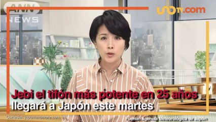 Internacional | Japón en alerta ante llegada del tifón Jebi, el más potente en 25 años