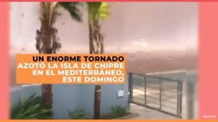 Internacional | Tornado de 200 metros azota la isla de Chipre