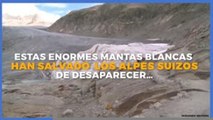 Internacional | Cubren con mantas blancas los glaciares de los Alpes