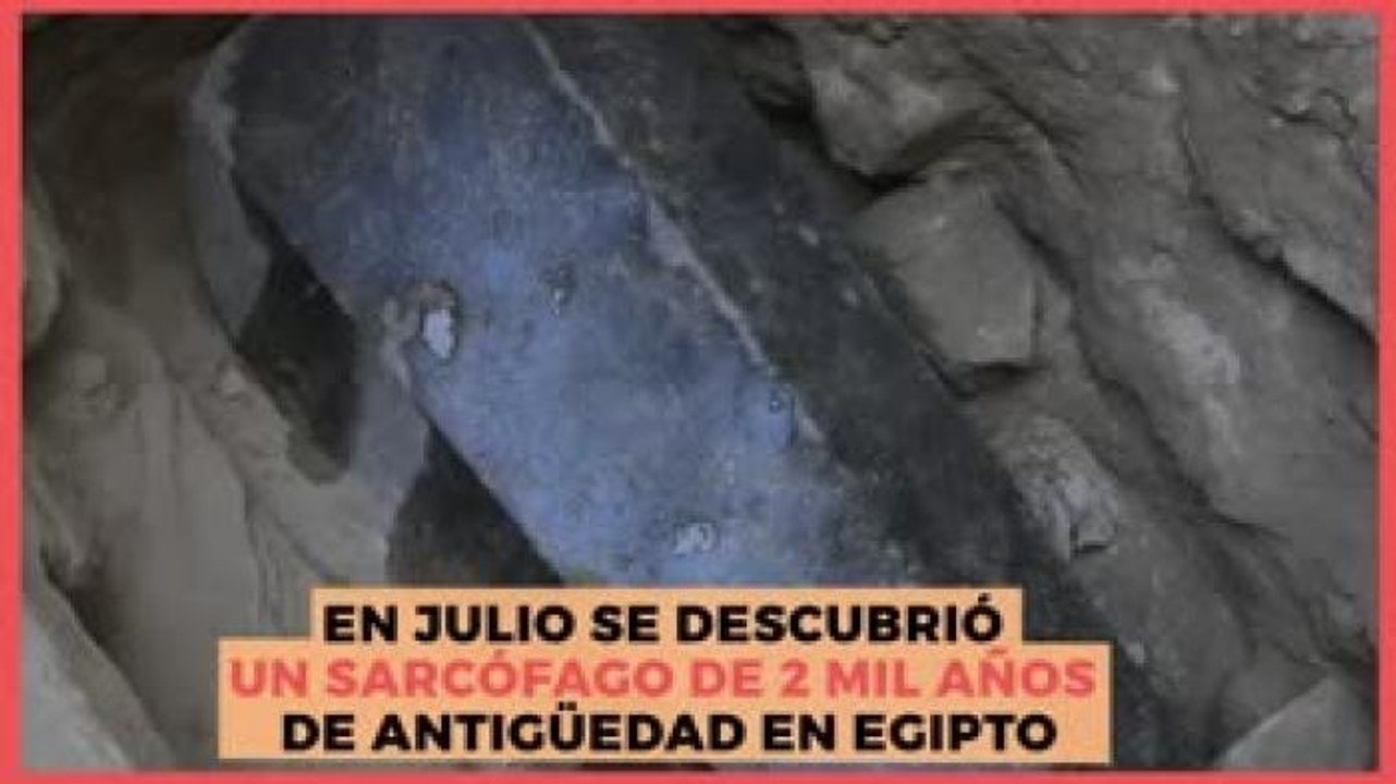Internacional | Luego de la espera, abren sarcófago de 2 mil años de antigüedad